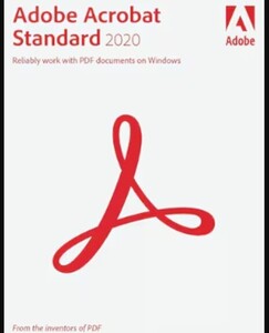 シリアル番号 Adobe Acrobat Standard 2020 Windows用|日本語版/アドビ・アクロバット|ダウンロード版