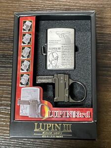 zippo LUPIN III GUN ACTION ルパン三世 since 1967 2000年製 限定品 Special Edition シリアルナンバー NO.6968 専用ケース 保証書