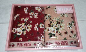 ウォッシュタオル PINK HOUSE ピンクハウス★花いちご★未使用