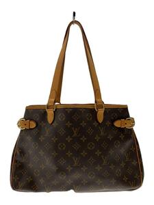 LOUIS VUITTON◆バティニョール・オリゾンタル_モノグラム・キャンバス_BRW/PVC/BRW