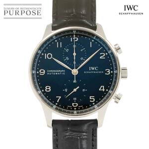 IWC ポルトギーゼ IW371447 クロノグラフ メンズ 腕時計 ブラック 自動巻き インターナショナル ウォッチ カンパニー Portuguese 90258969