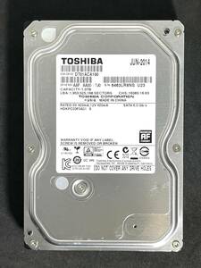 【送料無料】★ 1TB ★ TOSHIBA　/　DT01ACA100 【使用時間：4633ｈ】 良品　3.5インチ内蔵HDD　SATA600/7200 AVコマンド対応[管理■R8NS]