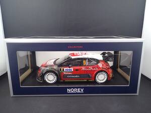 1/18 NOREVシトロエン C3 WRC #9 S.Lefebvre/G.Moreau (ノレブ、ラリー、S.ルフェーブル)