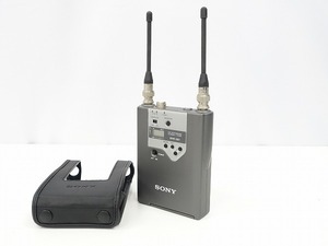 SONY WRR-861 UHFシンセサイザーポータブルダイバーシティチューナー A型・B型規格 *396928