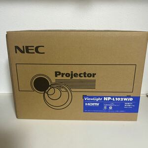 新品未使用品 NEC NP-L102WJD LED光源 モバイルプロジェクター 1000ルーメン WXGA 小型 HDMI対応 コンパクト