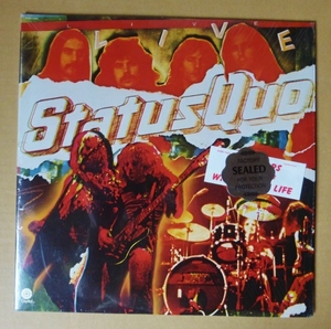 STATUS QUO 「LIVE」米ORIG [初回SKBB規格CAPITOLオレンジ] ステッカー有シュリンク美品