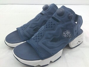 ◇ Reebok リーボック INSTA PUMP FURY DV9698 サンダル サイズ 27cm ネイビー レディース メンズ P