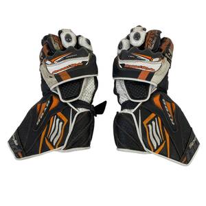 【即決】 HYOD ヒョウドウ EVOLUTION RACING GLOVES HRG101 Mサイズ ブラック系/オレンジ系 黒系/橙系 11972-60