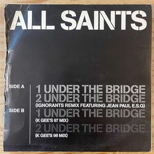 ALL SAINTS/UNDER THE BRIDGE/LADY MARMALADE/2枚組/レコード/中古/DJ/CLUB/Ｒ＆Ｂ