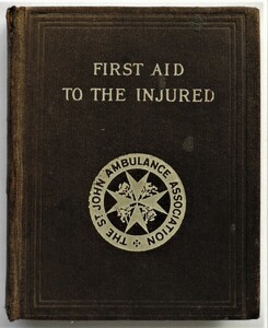 ☆1938年・洋書★first aid to the injured負傷者への応急処置★john ambukance associationセントジョン救急協会★