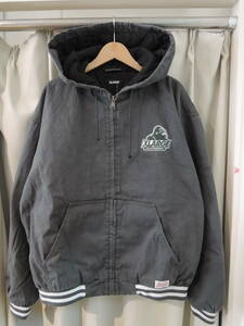 X-LARGE XLARGE エクストララージ OLD OG HOODED WORK JACKET オリーブ XL 最新人気商品 再値下げしました！