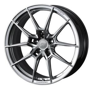 エフゼロ エフゼットシックス ホイール1本 18x8.5J 5H 112 +38 ダイヤモンドブラック (DBK)