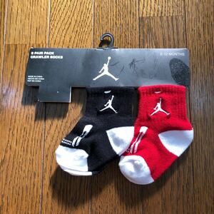 靴下 ソックス くつした ジョーダン　Jordan 二足セット　赤ちゃん　6-12ヶ月用