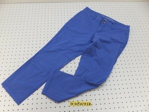 GAP ギャップ KHAKIS レディース ストレッチ クロップド スキニーパンツ 66 青