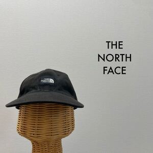 THE NORTH FACE ノースフェイス 刺繍ロゴ ベースボールキャップ 帽子 アウトドア NN41911 ブラック サイズF 玉SS2198