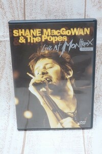 6-3416A/SHANE MacGOWAN & THE POPES Live AT Montroux 1995 国内盤DVD 送料200円 