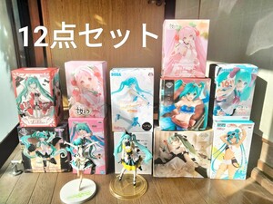 初音ミク フィギュア　セット　まとめ売り　アラビアン　桜ミク　桜和装　AMP レーシングミク　espresto SPM タイクレ限定　アリス　晴着