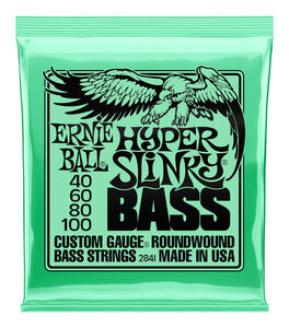 即決◆新品◆送料無料ERNIE BALL 2841×1 [40-100] HYPER SLINKY ベース弦/メール便