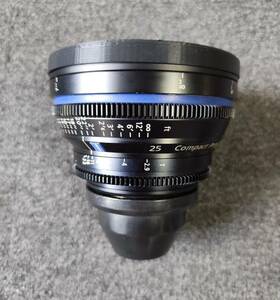 【実用品】Carl Zeiss CP.2 25mm T2.9 PLマウントシネマレンズ