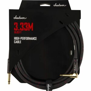 Jackson High Performance Cable, Black and Red, 10.93