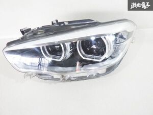 BMW 純正 F20 1シリーズ 後期 右ハンドル LED ヘッドライト ヘッドランプ 左 左側 助手席 7453525-02 アダプティブLED 即納 棚28F