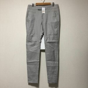 (k) 新品 タグ付き HELMUT LANG ヘルムートラング USA製 サイズ6 タック テーパードパンツ スラックス ライトグレー 