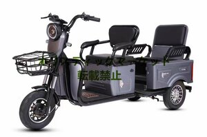 強くお勧め 大人用電動三輪車 オープン電気三輪車 オープンタイプ3輪スクーター 48v 600w 20Aリチウム電池 Q0168