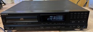 A11006 SONY ソニー コンパクトディスクプレイヤー CDP-M59 CDプレイヤー 通電確認済み 動作未確認 ジャンク？ オーディオ