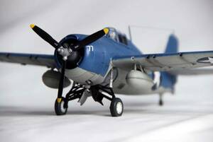 【atsudra工房完成品】1/48 F4F ガダルカナル アメリカ海兵隊 ジェームス・E・スウェット機