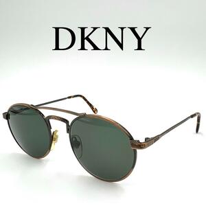 DKNY ディーケーエヌワイ サングラス メガネ 度なし ラウンド フルリム