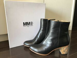 MM6 ショートブーツ ブラック 38未使用品 ◆ MARTIN MARGIELA