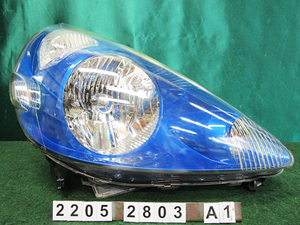 H15年 ■フィット （1.5T） LA-GD3 前期 HID★ヘッドライト 右■ キセノン STANLEY P3448 【岐阜発】