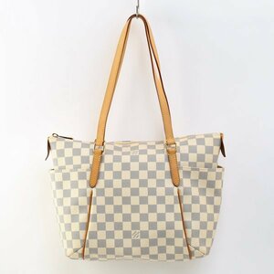 LOUIS VUITTON ルイヴィトン ダミエアズール N41280 トータリーPM トートバッグ ホワイト #33528YR