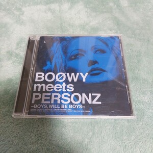 激レア盤　BOOWY meets PERSONZ アルバム CD 即決価格　BOYS WILL BE BOYS パーソンズ