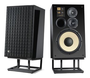 ★JBL L100 Classic BG Black Edition(ペア)/JS150BLK付/限定モデル ブックシェルフ スピーカー/専用スタンド★新品送料込/代金引換不可