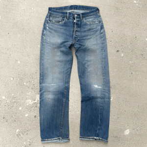 66前期 70s オリジナル LEVI’S 501 ビンテージ W33(W32) L34? バックポケット裏シングル 中古 ジーンズ デニムパンツ 1970年代 SINGLE