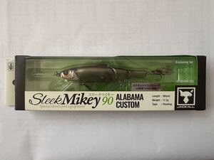 JACKALL ジャッカル Sleek Mikey 90 スリークマイキー90 ALABAMA CUSTOM アラバマカスタム ステルススモークシャッド