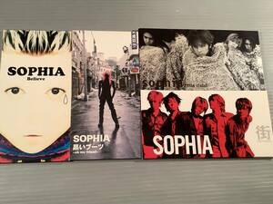 CDシングル(8㎝)▲SOPHIA／4枚まとめてセット▲美品！