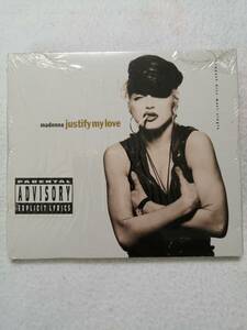 【未開封新品】Madonna Justify My Love CD-maxi Digi-Pack USAオリジナル　マドンナ　ジャスティファイ・マイ・ラヴ