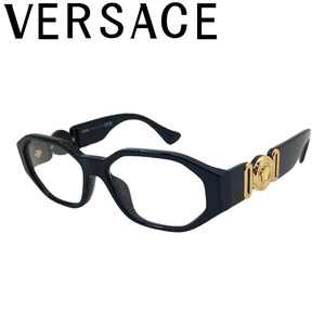 VERSACE メガネフレーム ブランド ヴェルサーチェ ベルサーチ ブラック 眼鏡 0ve-3320u-gb1