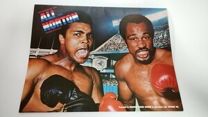 ◆モハメド・アリvs ケン・ノートン◆世界ヘビー級タイトルマッチ 第3戦 ボクシングプログラム★1976年当時物