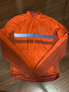 ラファ Rapha BREVET LONG SLEEVE WINDBLOCKJERSEY Mサイズ　美品