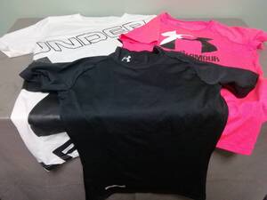 ★★『UNDER ARMOR』アンダーアーマー《トップス３点》サイズYXL ☆USED・美品☆ ★★