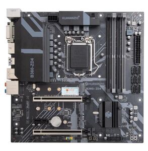 HUANANZHI B360 ZD4 M-ATX Motherboard Intel LGA 1151 Support 8 9 generation DDR4 2133 2400 2666MHz 64G M.2 SATA3 USB3.0