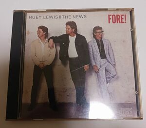 【 Huey Lewis & The News 】ヒューイ・ルイス&ザ・ニュース『 FORE! 』ＣＤ（中古）