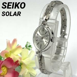 269 SEIKO SOLAR DIASHOCK セイコー レディース 腕時計 手巻式 17石 17LEWELS 人気 希少 ビンテージ レトロ アンティーク