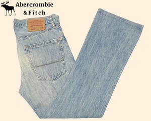 Abercrombie&Fitch（アバクロンビー＆フィッチ）/コットン100％/ユーズド・ダメージ加工/W34