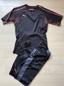 SALE★P PUMA トレーニングウェア上下　ブラック