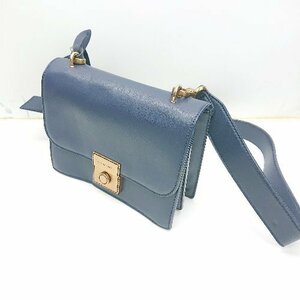 ◇ CHARLES & KEITH チャールズ アンド キース ショルダーバッグ ネイビー レディース E