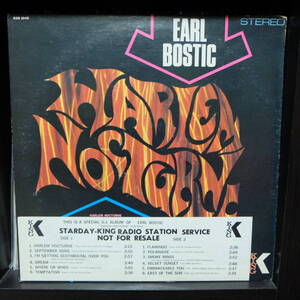 King【 KSD 1048 : Harlem Nocturne 】Earl Bostic